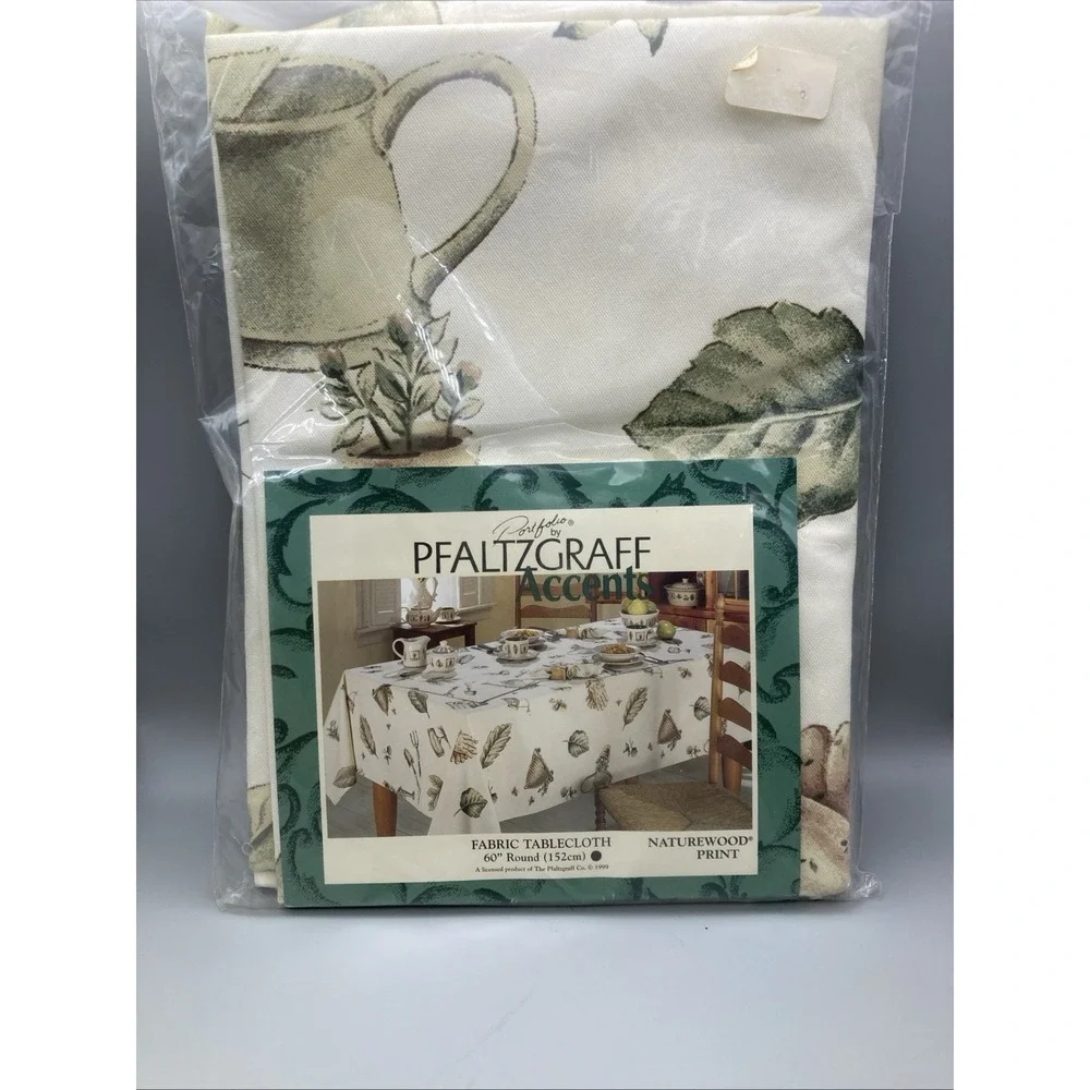 Vintage 1999 Portfolio By Pfaltzgraff Naturewood Print 60